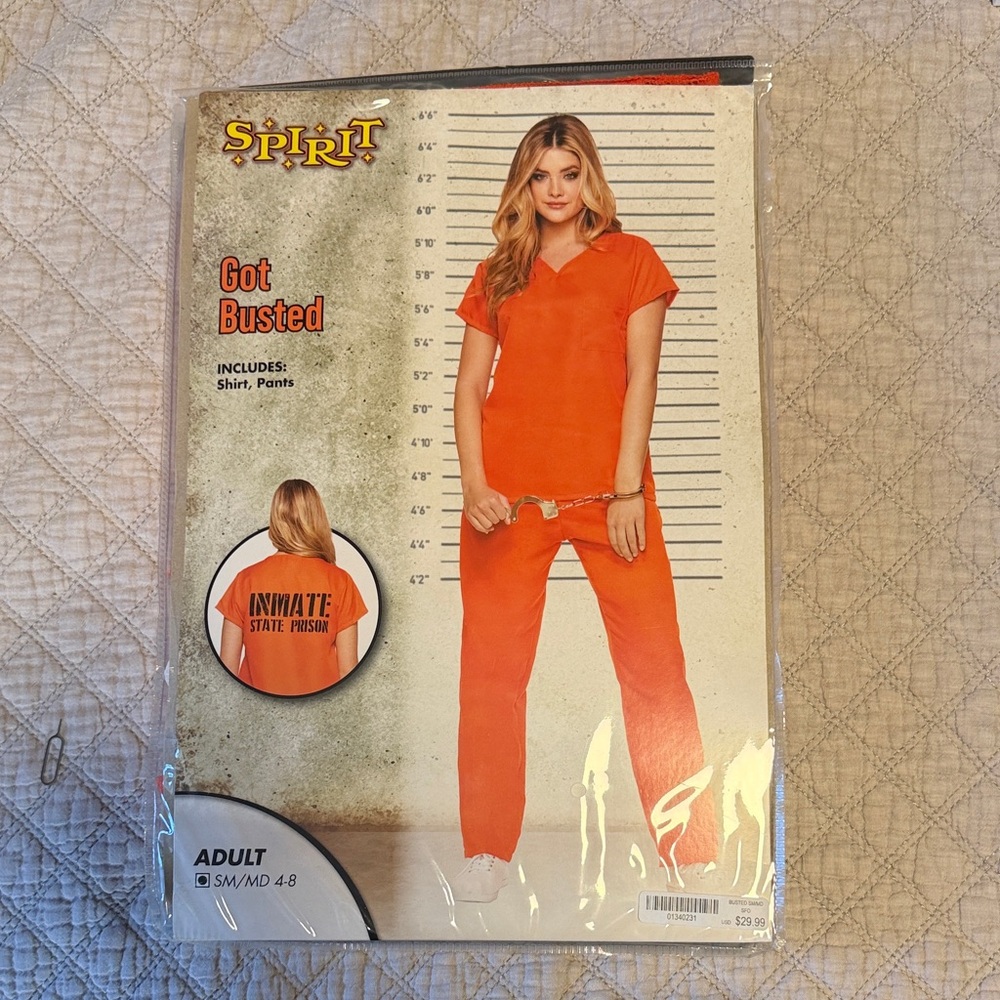 Spirit Women's Orange Costume Set
